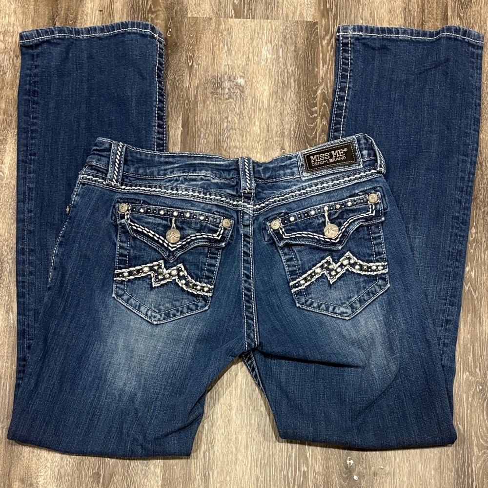 Miss Me Women's Dark Blue Boot Cut Jeans